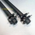 clips de aluminio personalizados para tubo de fibra de carbono